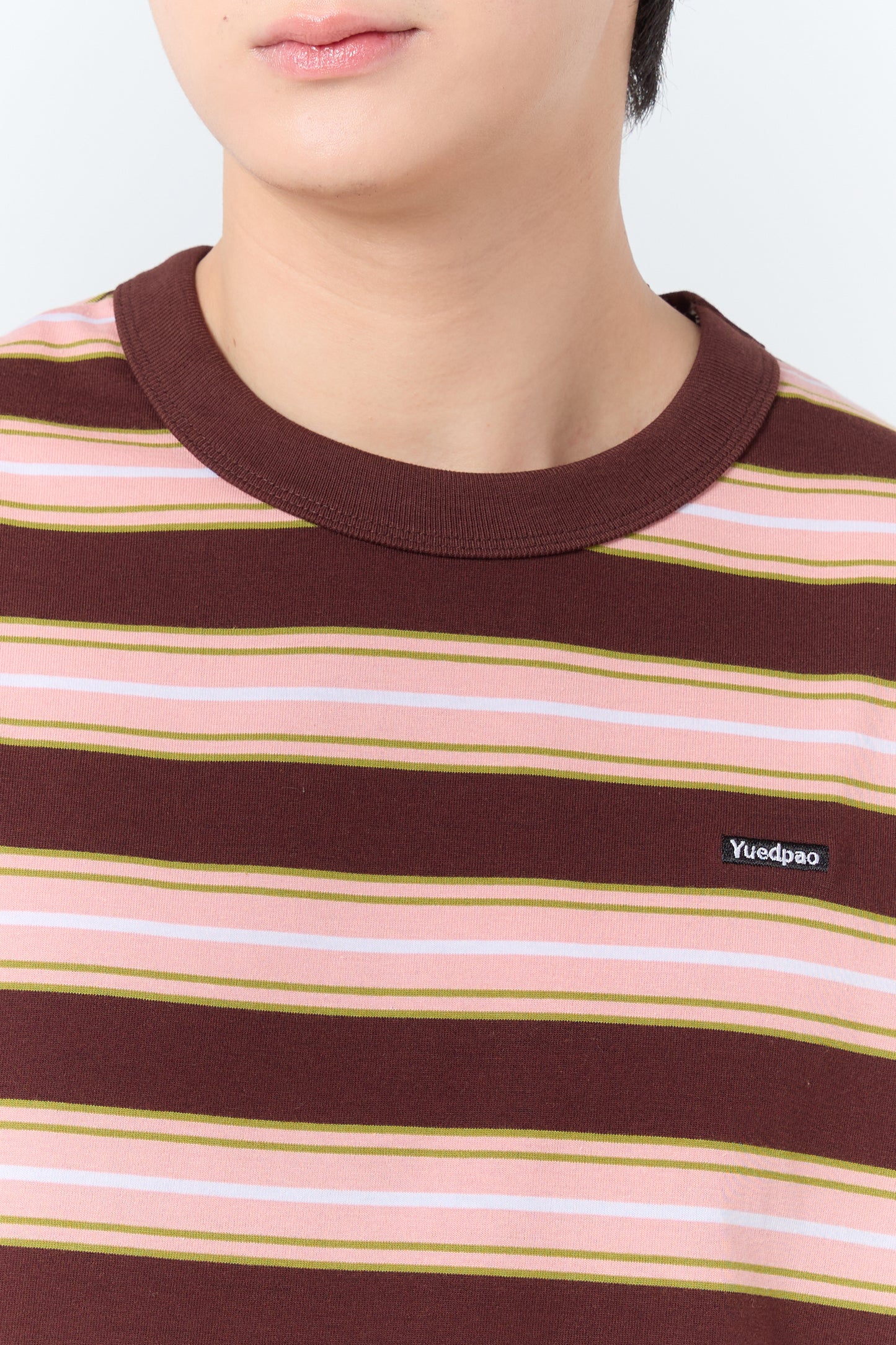Oversize Striped_Rosewood