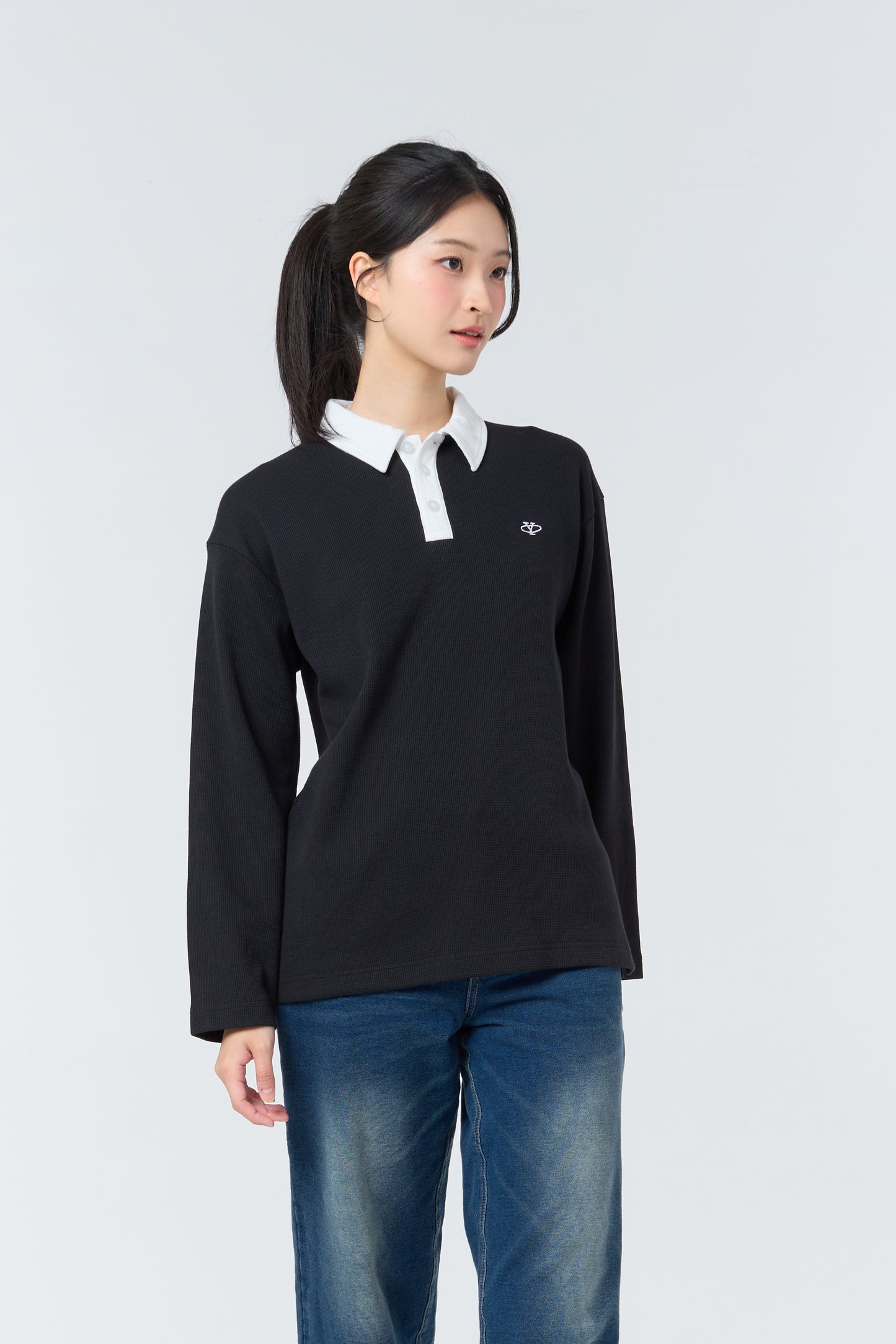 Polo LongSleeve Y Collection_Black