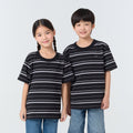 Oversize Striped Kids_Classic Black