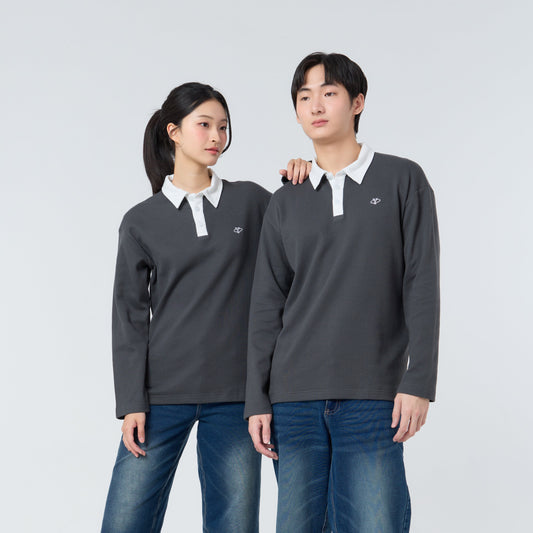 Polo LongSleeve Y Collection_Grey