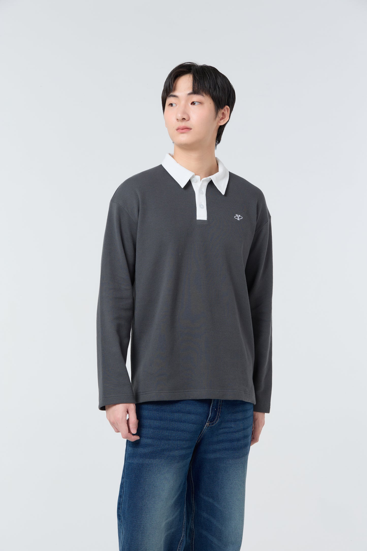 Polo LongSleeve Y Collection_Grey