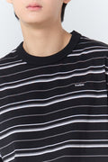 Oversize Striped_Classic Black