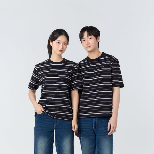 Oversize Striped_Classic Black