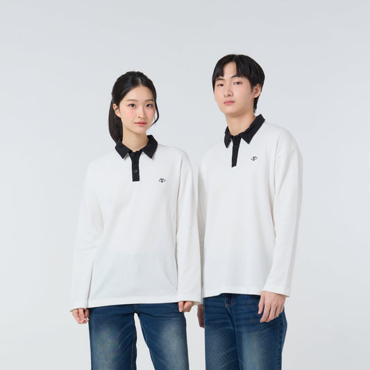 Polo LongSleeve Y Collection_White