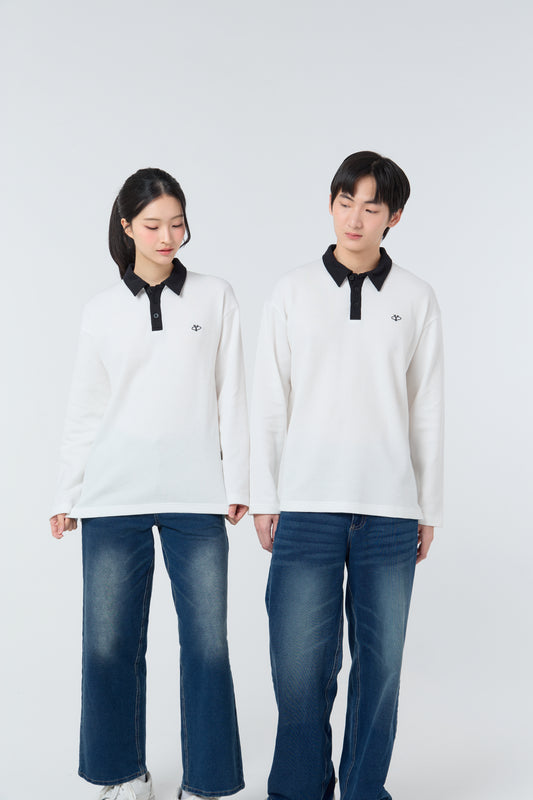 Polo LongSleeve Y Collection_White
