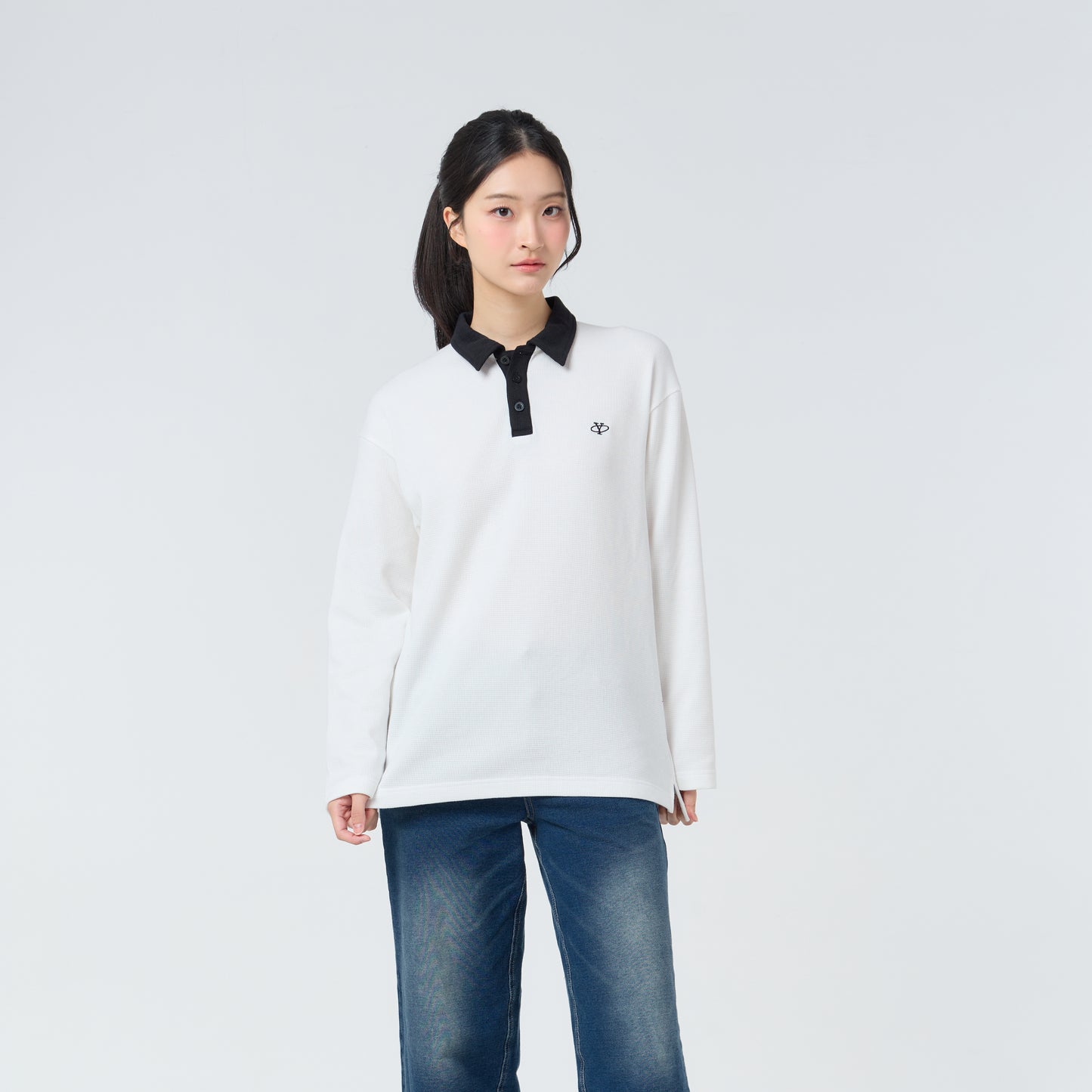 Polo LongSleeve Y Collection_White
