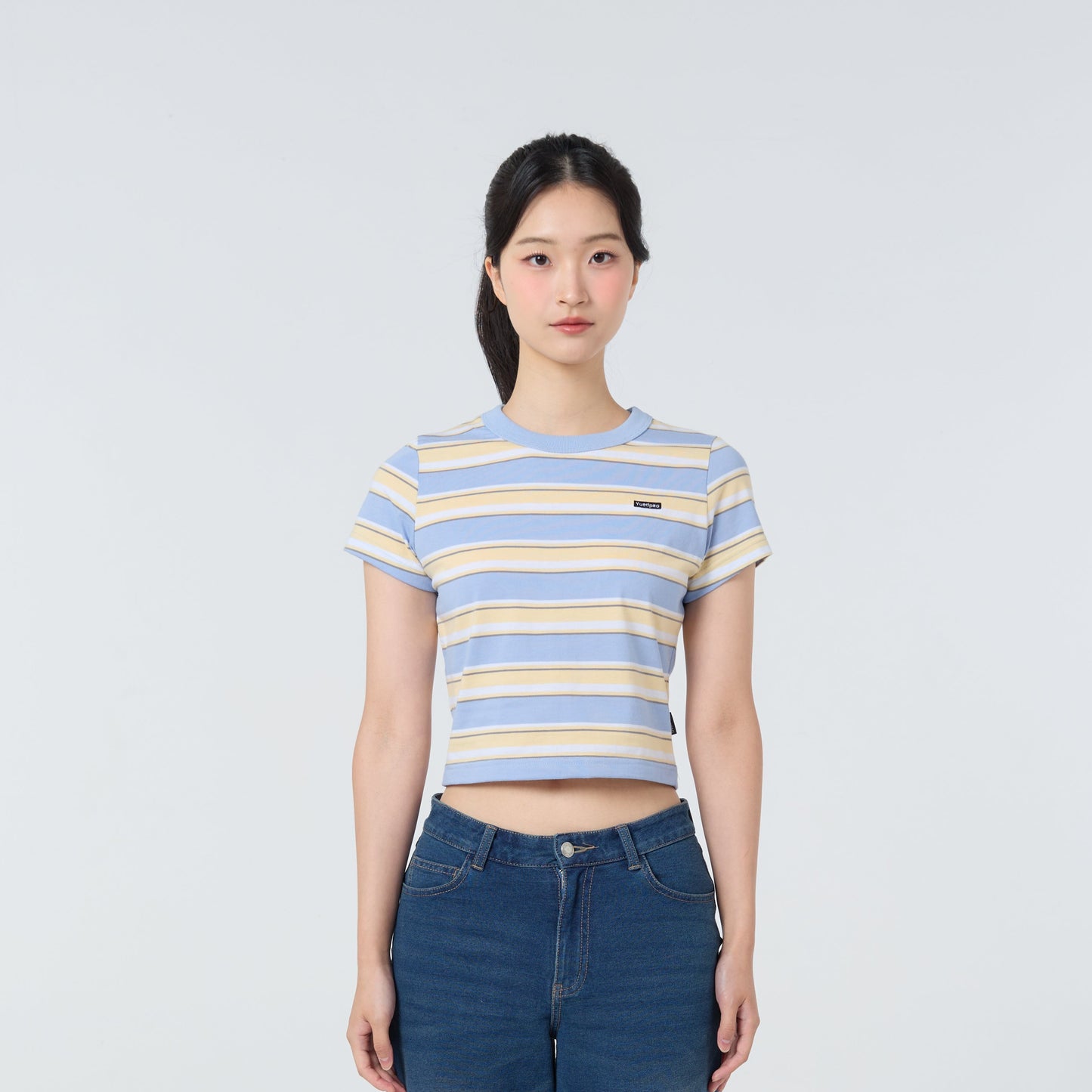 Babytee Striped_Oxford Blue