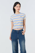 Babytee Striped_Oxford Blue
