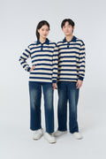 Polo LongSleeve Striped_Classic Navy