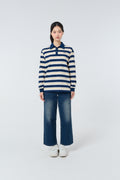 Polo LongSleeve Striped_Classic Navy