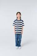 Oversize Striped Kids_Classic Navy