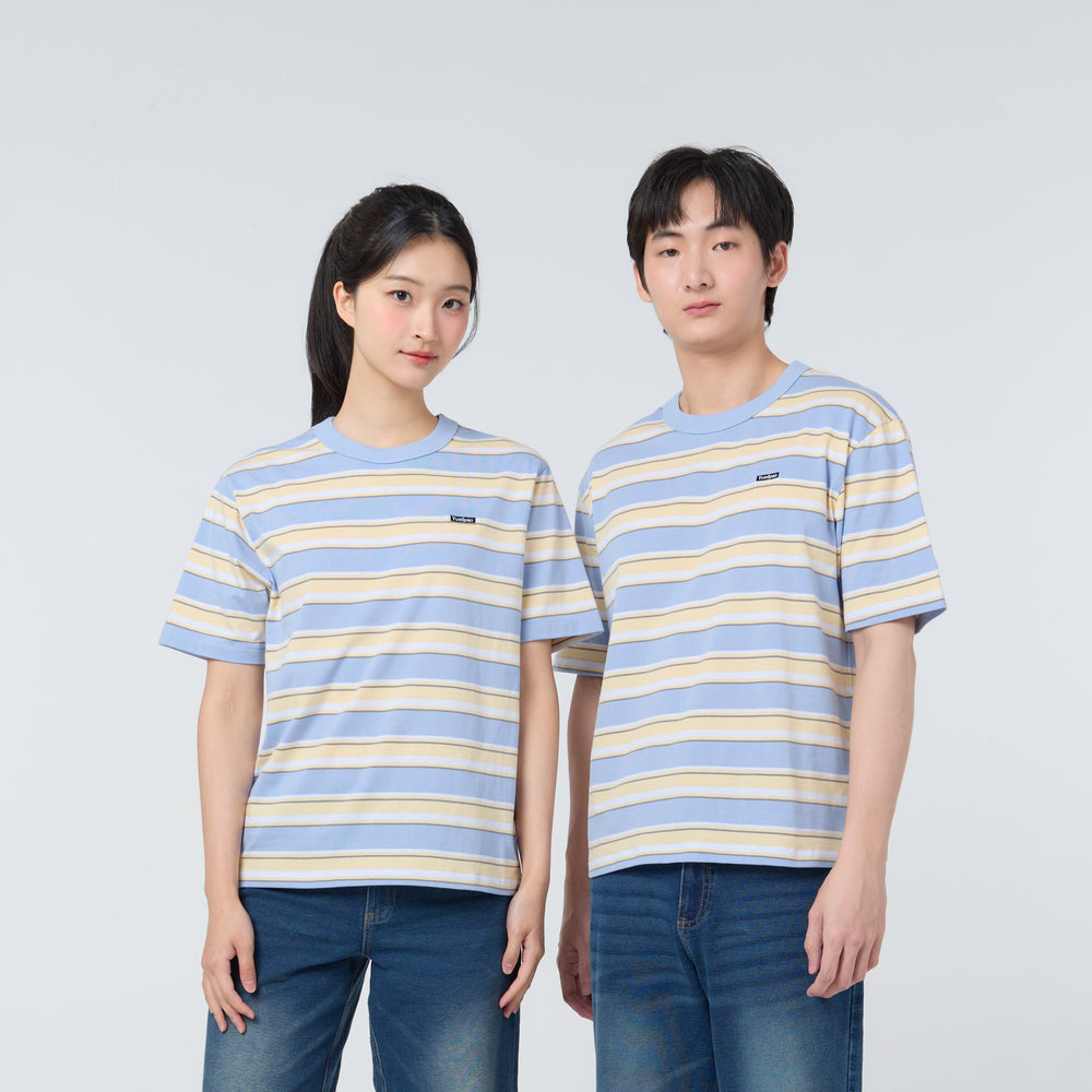 Oversize Striped_Oxford Blue