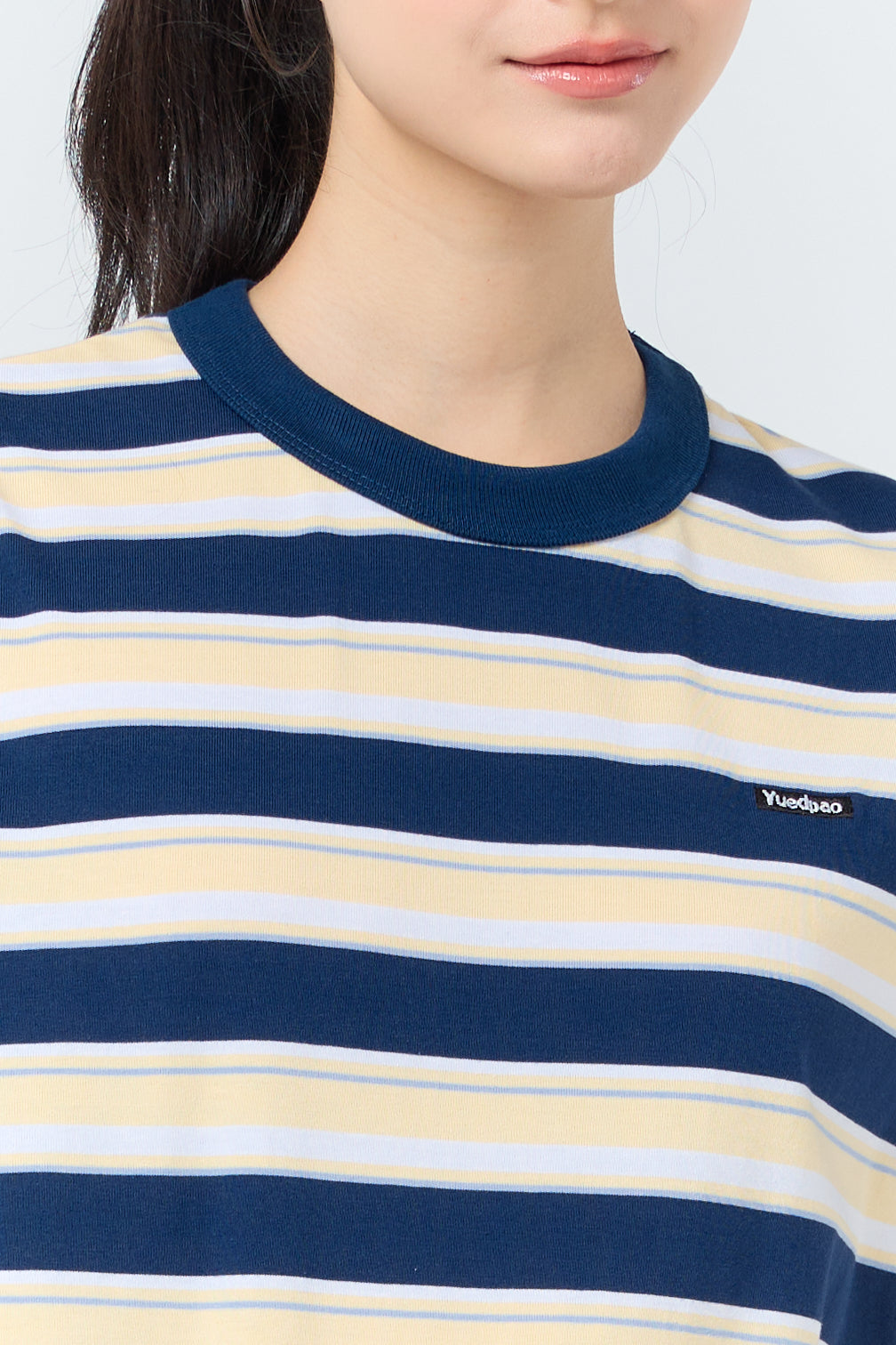 Oversize Striped_Classic Navy