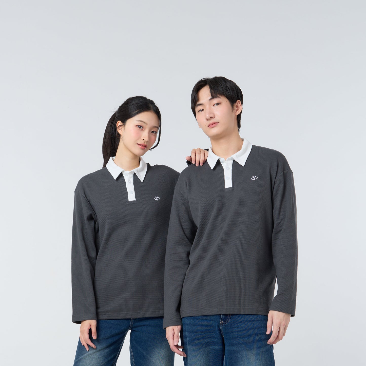 Polo LongSleeve Y Collection_Grey