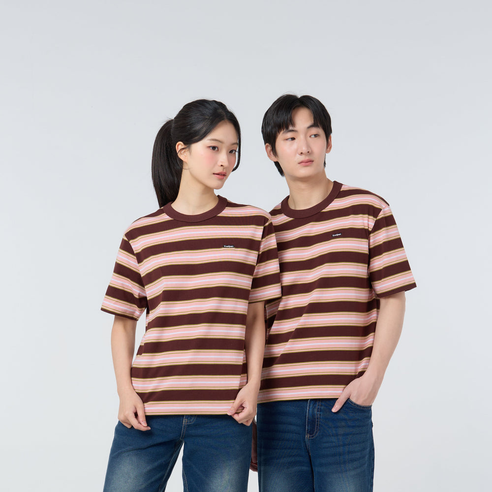 Oversize Striped_Rosewood