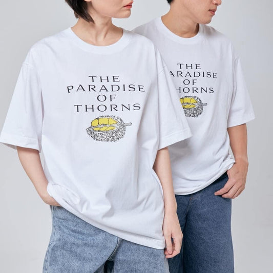 Oversize Yuedpao X Durian of Thorns White