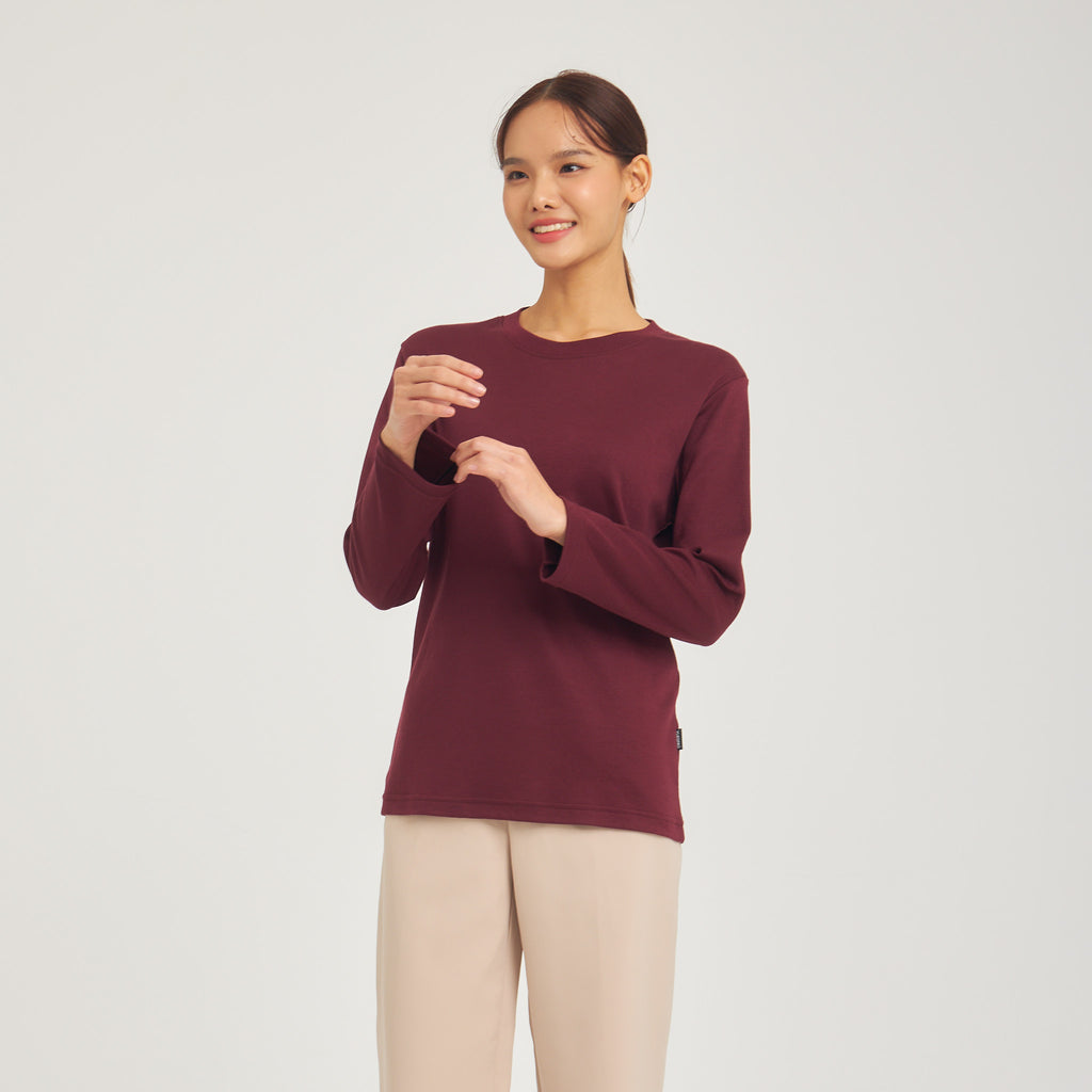 Kodnum LongSleeve_Maroon