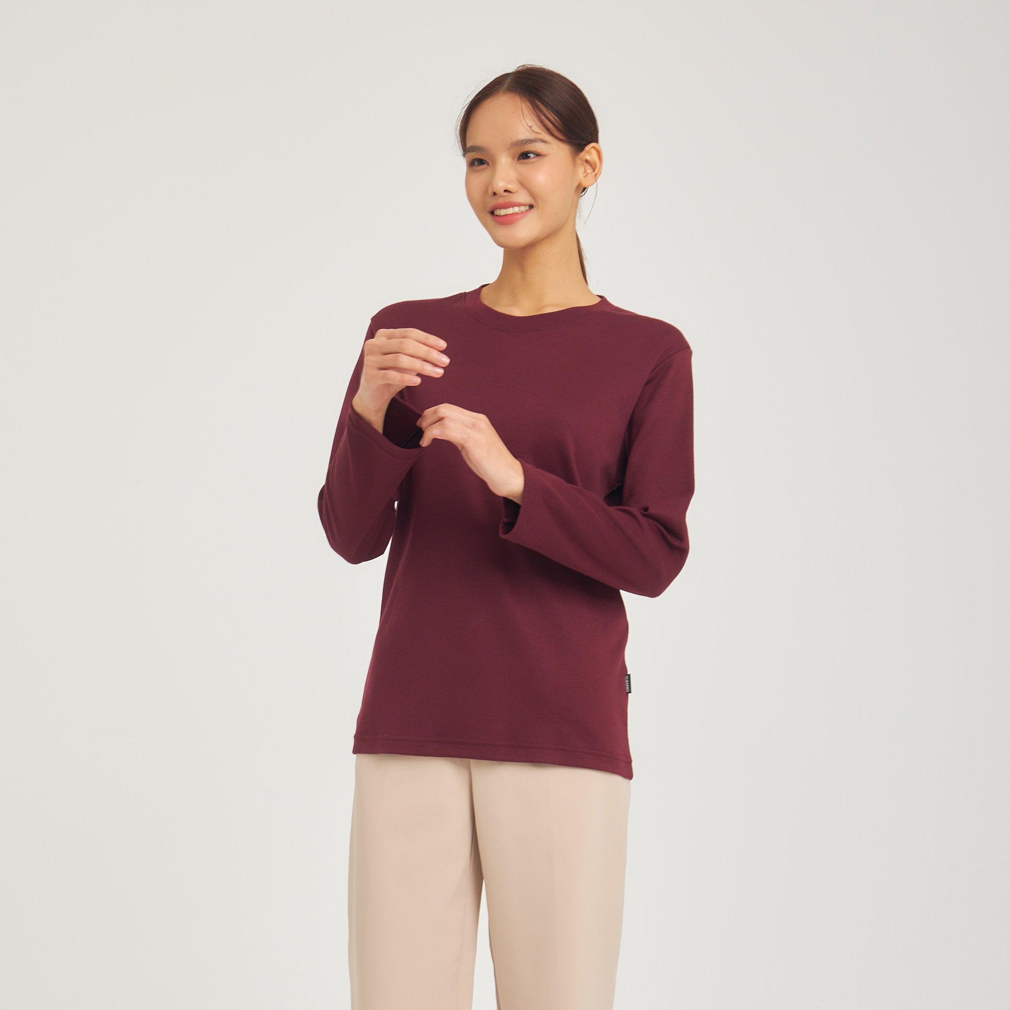 Kodnum LongSleeve_Maroon