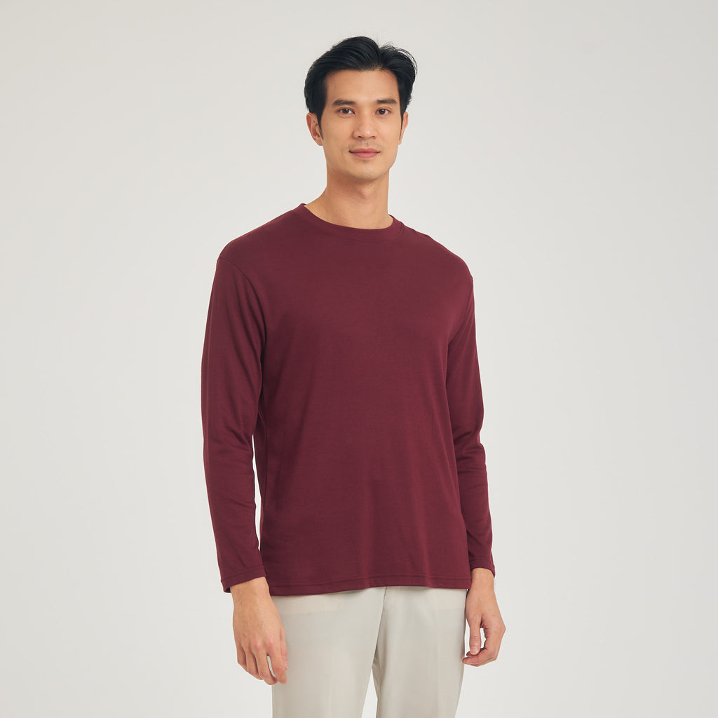 Kodnum LongSleeve_Maroon