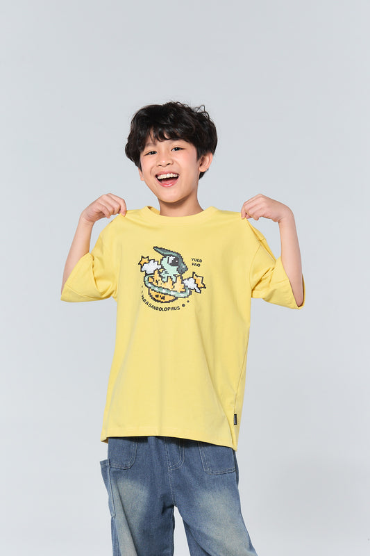 Oversize Kids Dinosaur to the Galaxy_SATURN EAGG