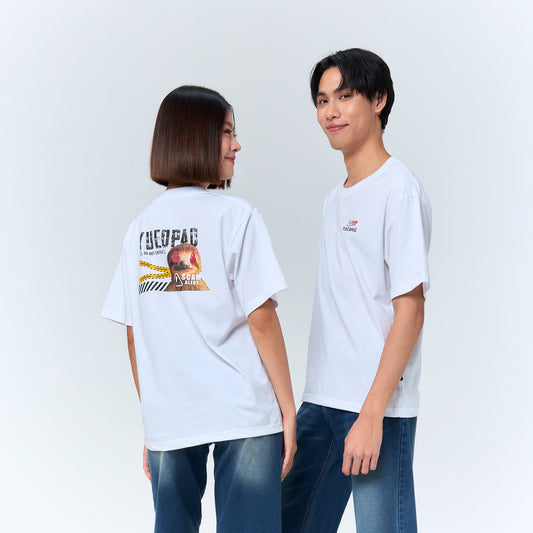Oversize_YUEDPAO_Sloth Zone_White