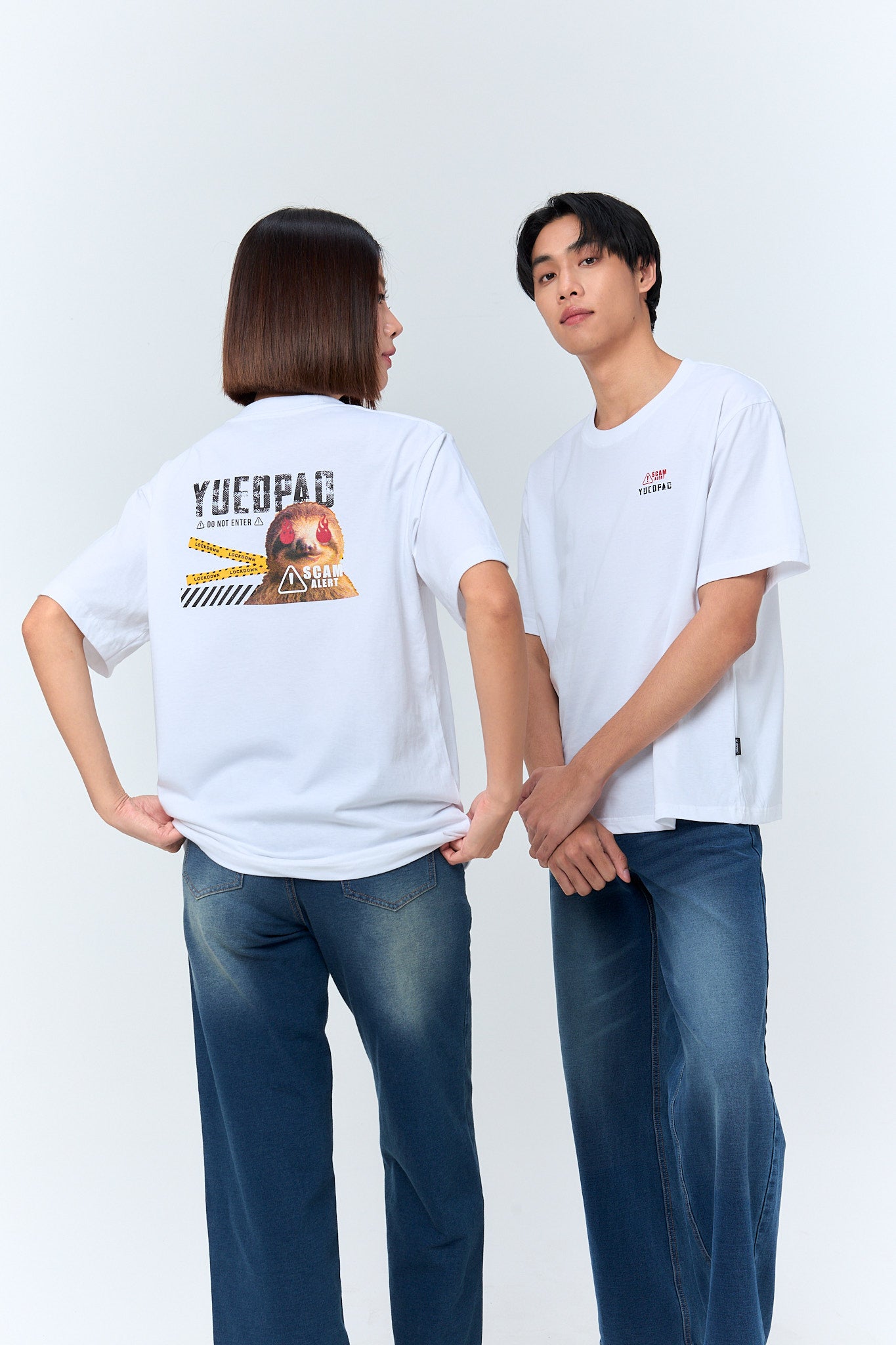 Oversize_YUEDPAO_Sloth Zone_White
