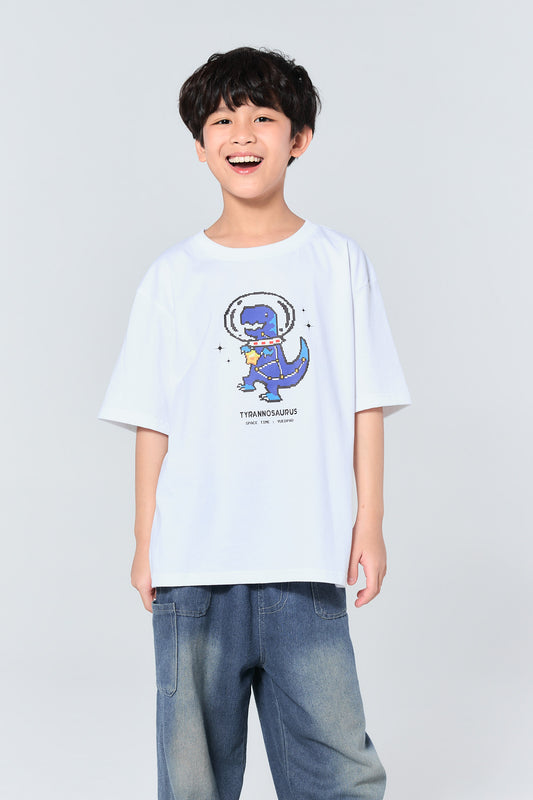 Oversize Kids Dinosaur to the Galaxy_TYRANNOS