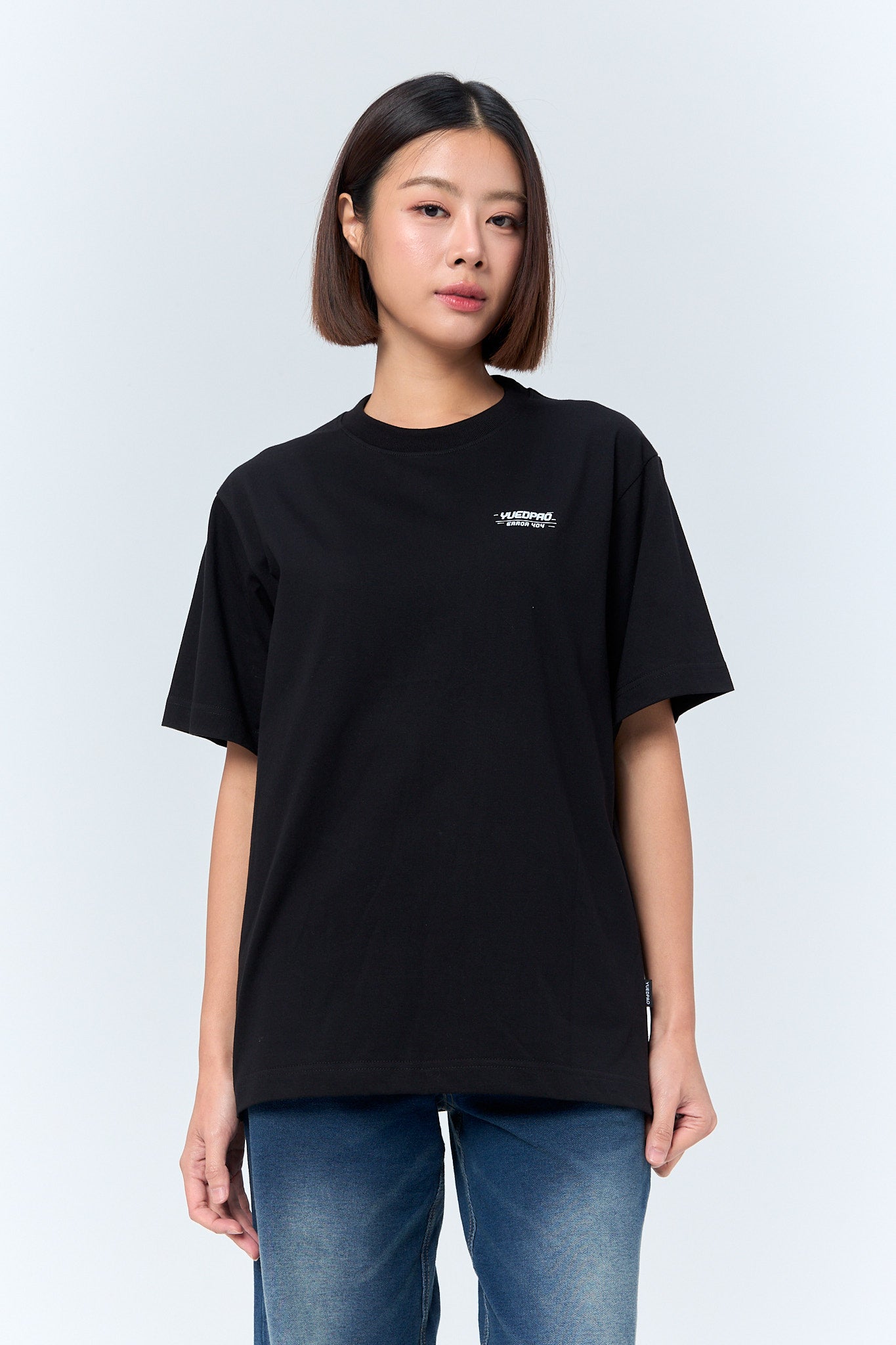 Oversize_YUEDPAO_Shiba Not Found_Black