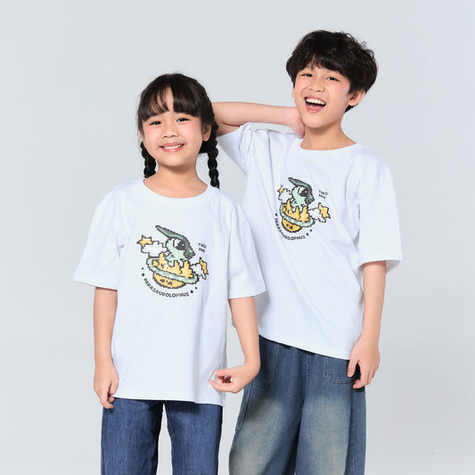 Oversize Kids Dinosaur to the Galaxy_SATURN EAGG