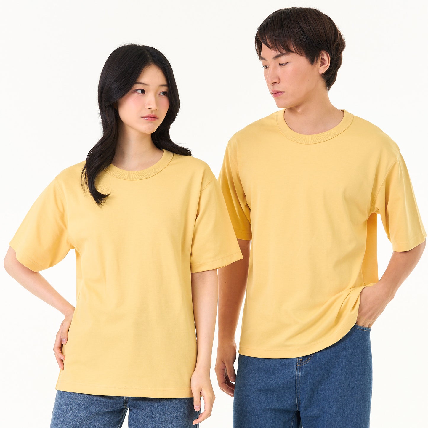 Oversize ECOTECH RE-WILD_Sunlit Yellow