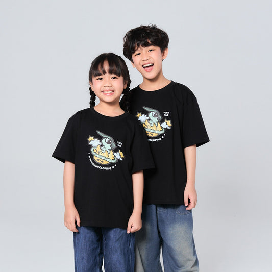 Oversize Kids Dinosaur to the Galaxy_SATURN EAGG