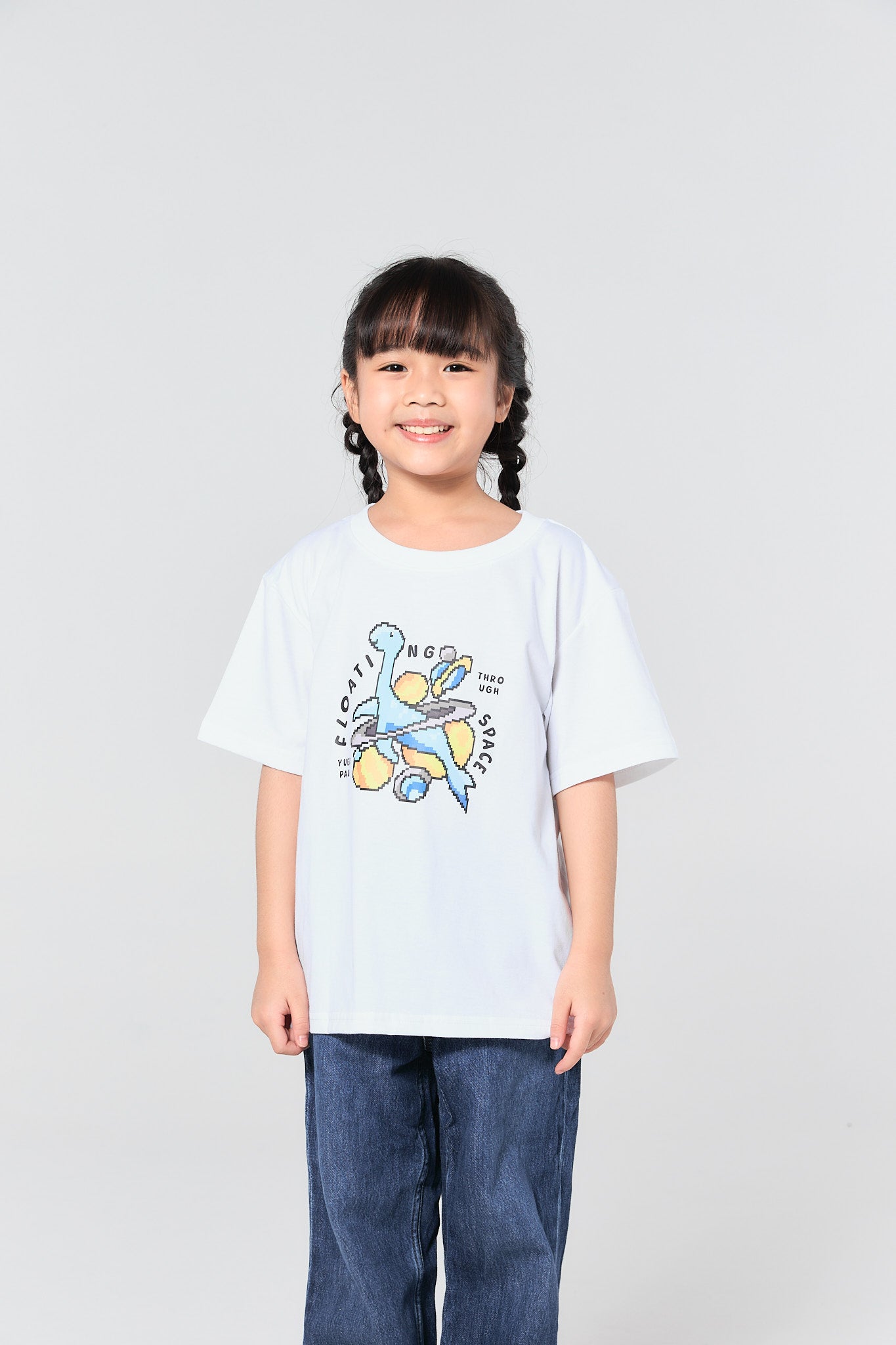 Oversize Kids Dinosaur to the Galaxy_FLOATING