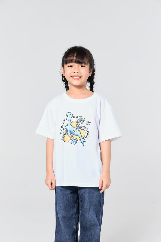 Oversize Kids Dinosaur to the Galaxy_FLOATING