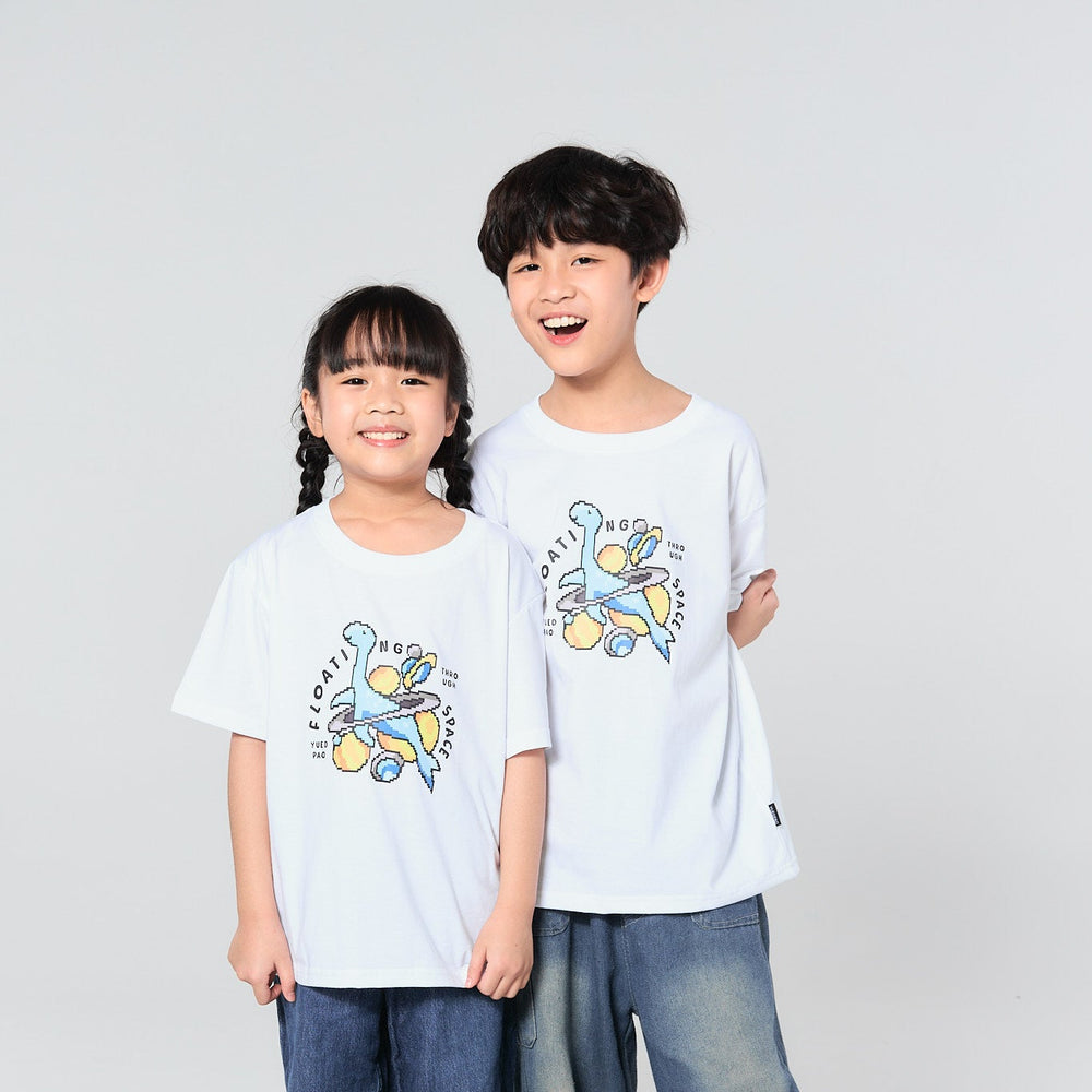 Oversize Kids Dinosaur to the Galaxy_FLOATING