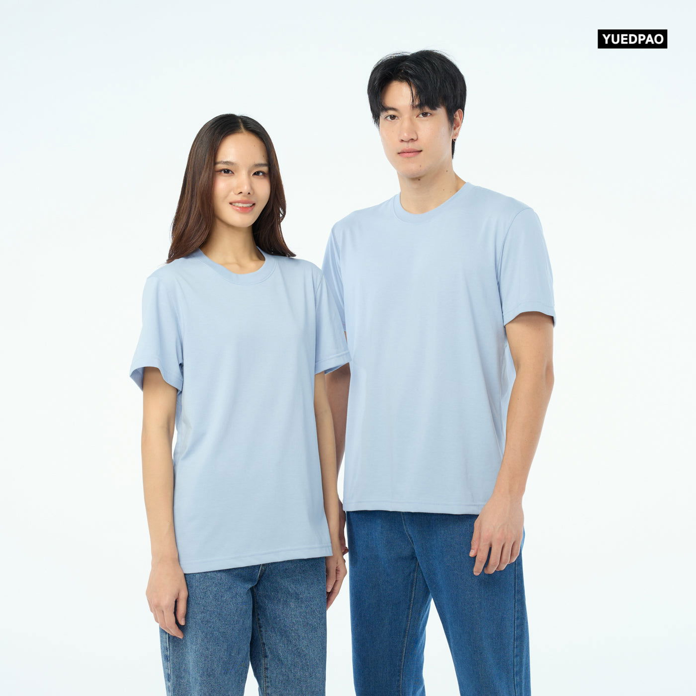 NEW Unisex_คอกลม_Blue hawaii - YUEDPAO