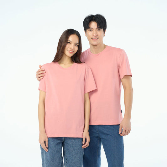 NEW Unisex_คอกลม_Peach - YUEDPAO