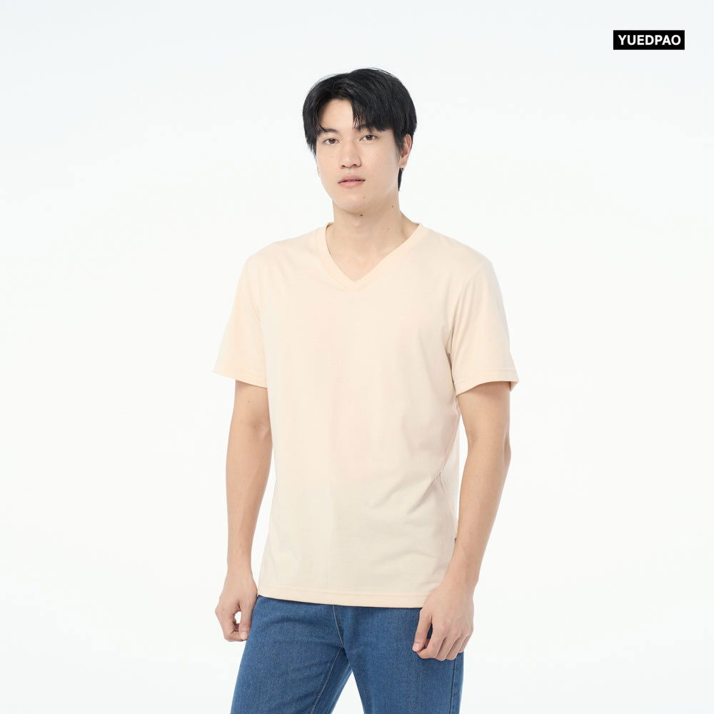 NEW Unisex_คอวี_Vanilla - YUEDPAO