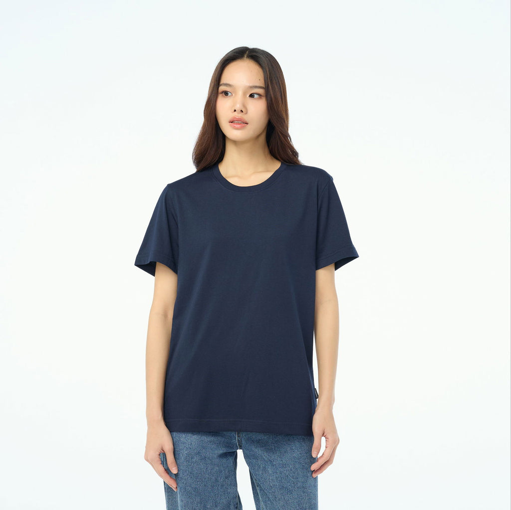 NEW Unisex_คอกลม_สีกรมท่า - YUEDPAO