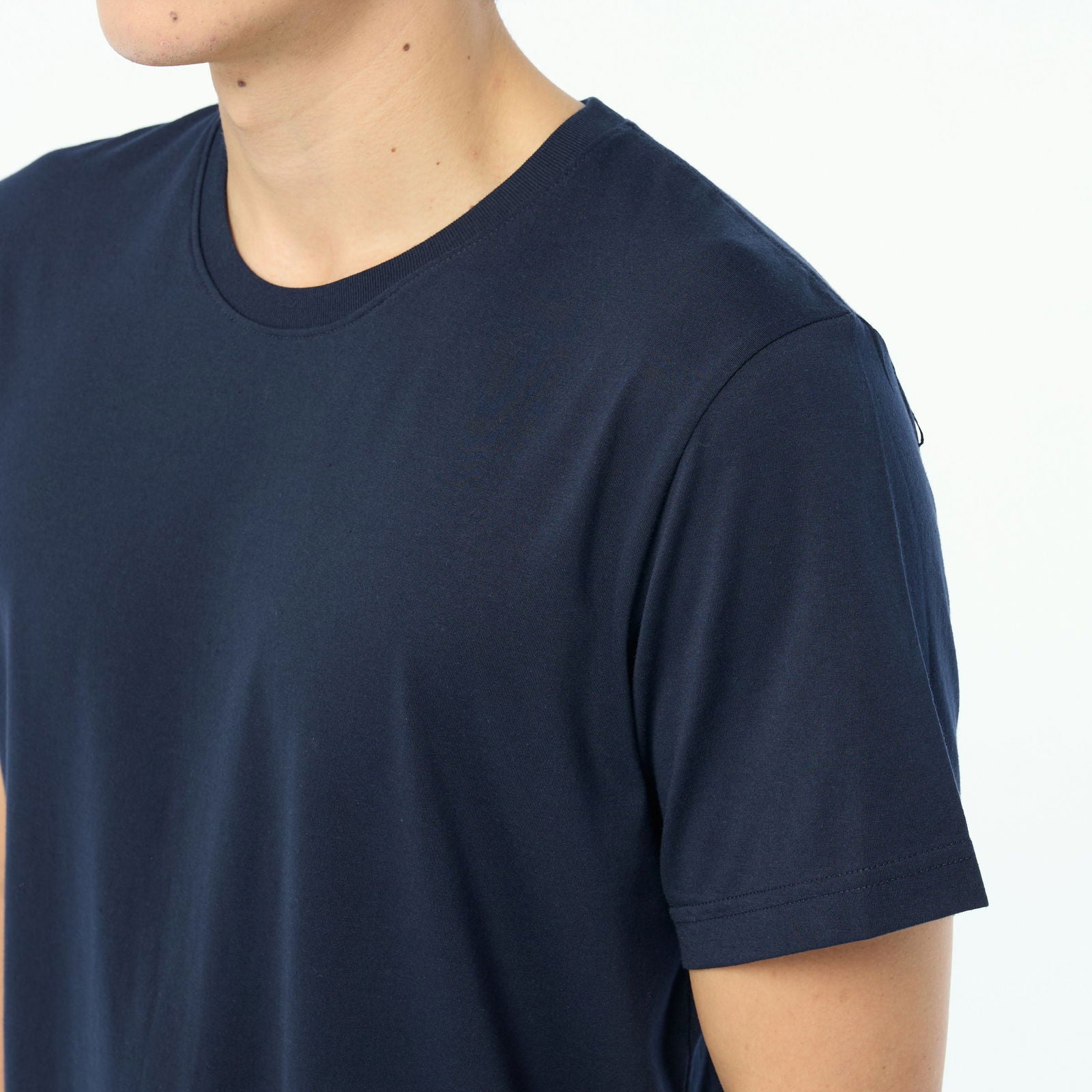 NEW Unisex_คอกลม_สีกรมท่า - YUEDPAO