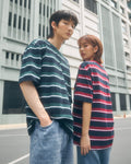 Oversize Signature Striped - YUEDPAO