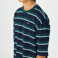 Oversize Signature Striped - YUEDPAO