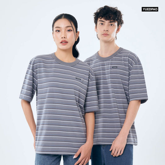 Oversize Striped _Deep Chacoal Gray - YUEDPAO