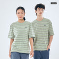 Oversize Striped _Deep Urban Olive - YUEDPAO