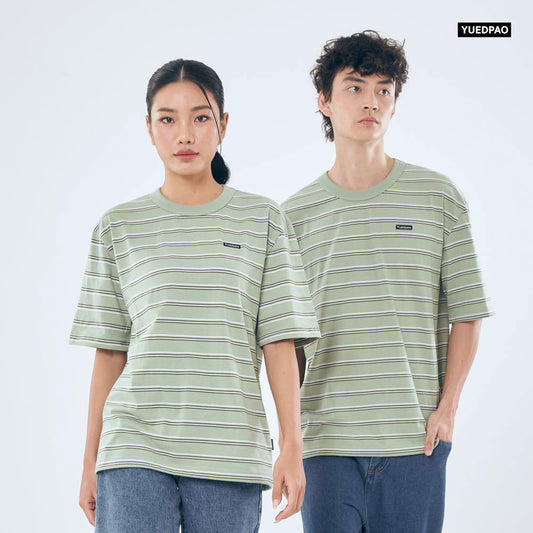 Oversize Striped _Deep Urban Olive - YUEDPAO