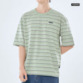 Oversize Striped _Deep Urban Olive - YUEDPAO