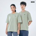 Oversize Striped _Deep Urban Olive - YUEDPAO