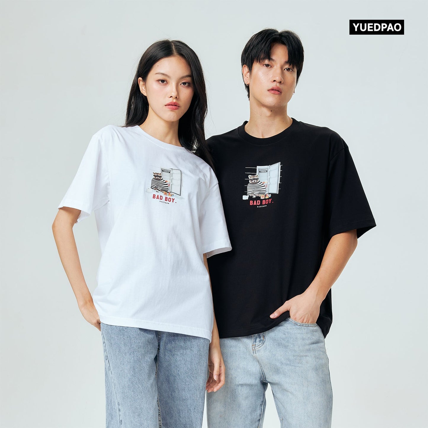 Oversize Yuedpao Raccoon Bad Boy - YUEDPAO