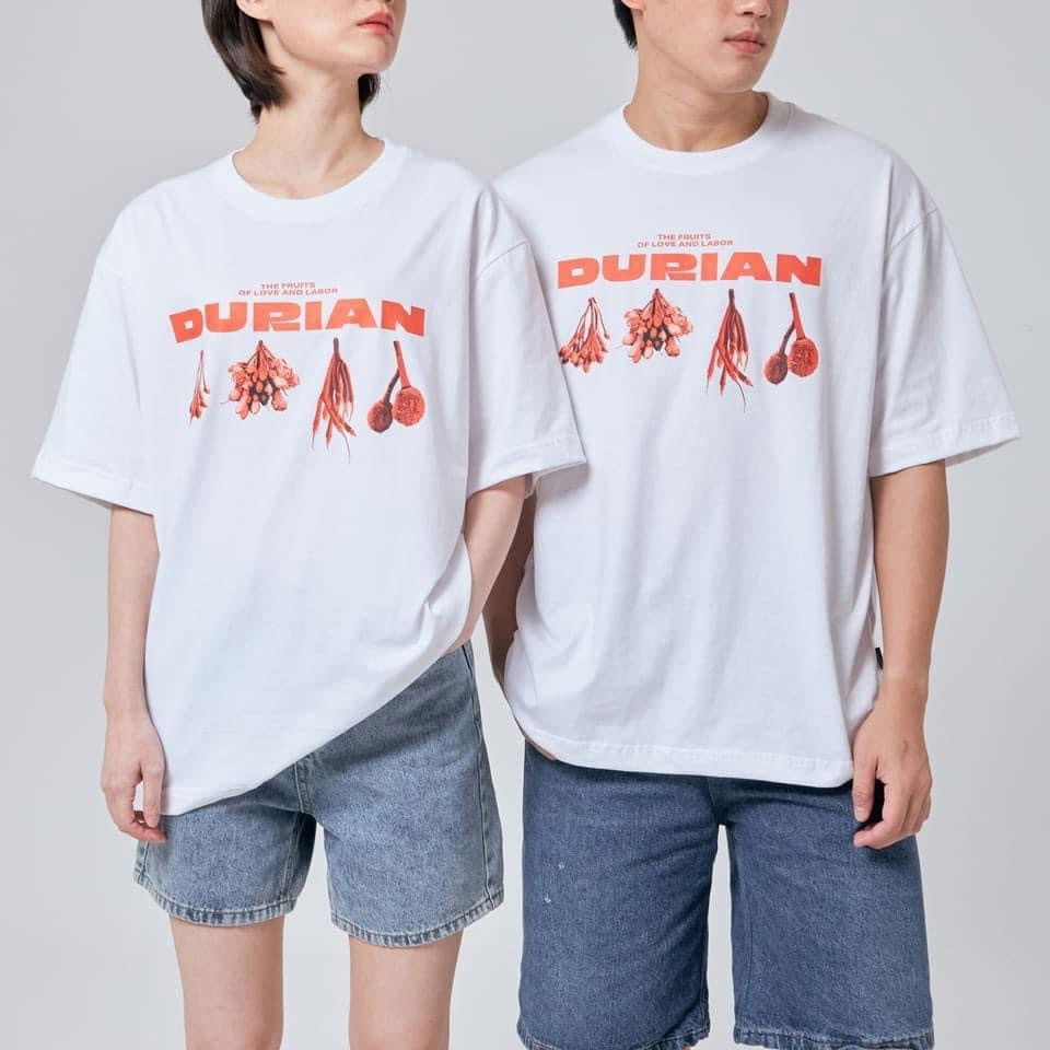 Oversize Yuedpao X Durian Dreams White - YUEDPAO
