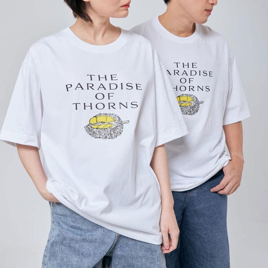 Oversize Yuedpao X Durian of Thorns White - YUEDPAO