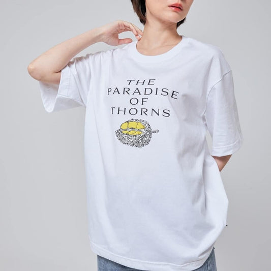 Oversize Yuedpao X Durian of Thorns White - YUEDPAO